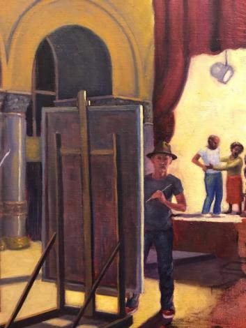 Oil painting by Steve Ohlrich